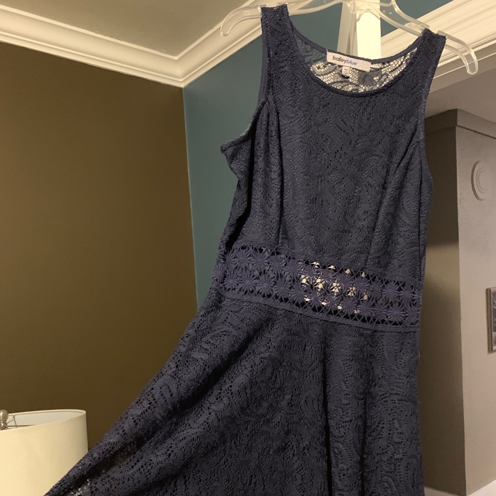 Blue Lace Dress